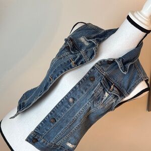 Hollister co Denim Vest